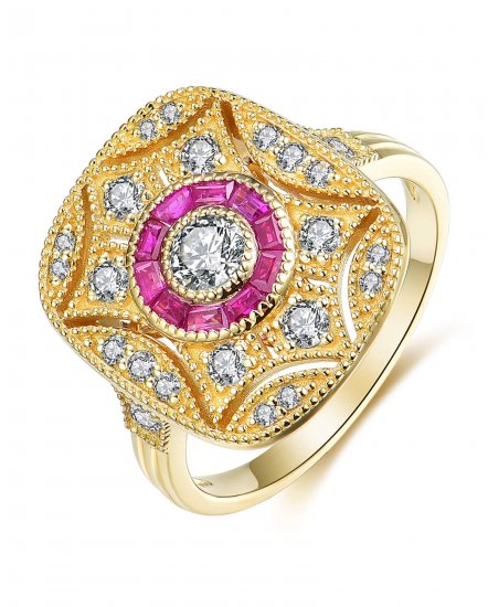 RUBY DIAMOND RING (TR4215)